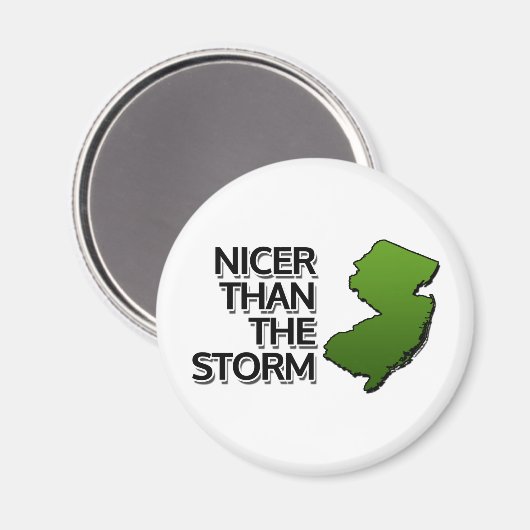 Nicer dan het storm magneet (Voorkant / Achterkant)