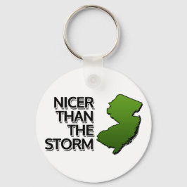 Nicer dan het storm sleutelhanger