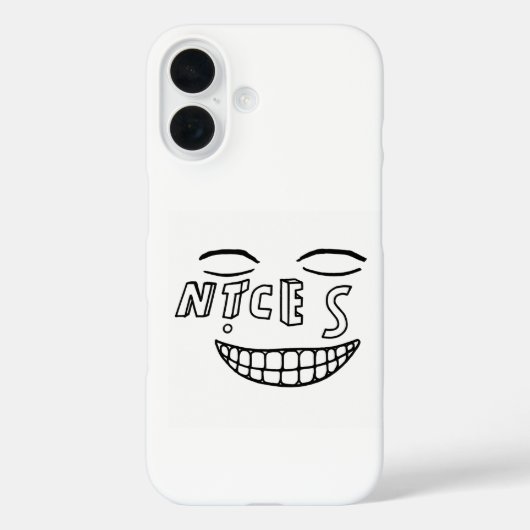 NICES-Logo-Hoesje Case-Mate iPhone Case (Achterkant)