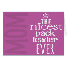 Nicest pack-leider ooit - een kaart van de hond