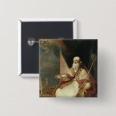 Nicetas Vierkante Button 5,1 Cm (Voorkant /achterkant)