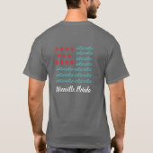 Niceville, Florida Ocean Wave T-shirt (Achterkant)