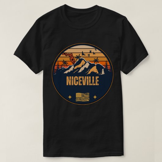 Niceville, Florida  T-shirt (Design voorkant)