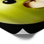 Niche Fruits Funny Pear Meme Brainrot Surreal  Poster (Hoek)
