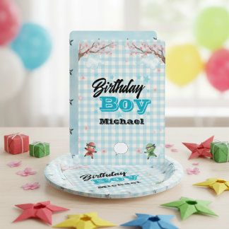 Niche Kids Martial Arts Party Decor Kaart