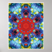 Niche Kinetic Collage Kaleidoscope Poster (Voorkant)
