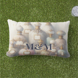 Niche Parfumcollectie, Monogram Watercolor  Buitenkussen