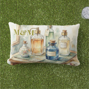 Niche Parfumcollectie, Monogram Watercolor  Buitenkussen