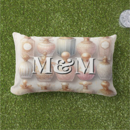 Niche Parfumcollectie, Monogram Watercolor  Buitenkussen