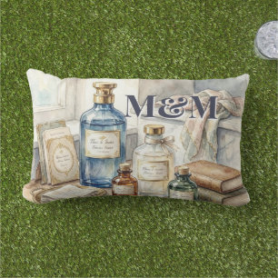 Niche Parfumcollectie, Monogram Watercolor  Buitenkussen