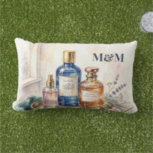 Niche Parfumcollectie, Monogram Watercolor  Buitenkussen
