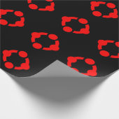 Niche Pride-vlag (Zwart) Cadeaupapier (Hoek)