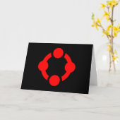 Niche Pride-vlag (Zwart) Kaart (Gele Bloem)