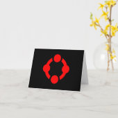 Niche Pride-vlag (Zwart) Kaart (Gele Bloem)