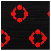 Niche Pride-vlag (Zwart) Stof (Close Up)