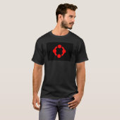 Niche Pride-vlag (Zwart) T-shirt (Voorkant volledig)