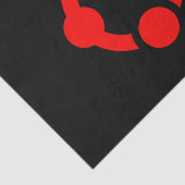 Niche Pride-vlag (Zwart) Tissuepapier (Detail)