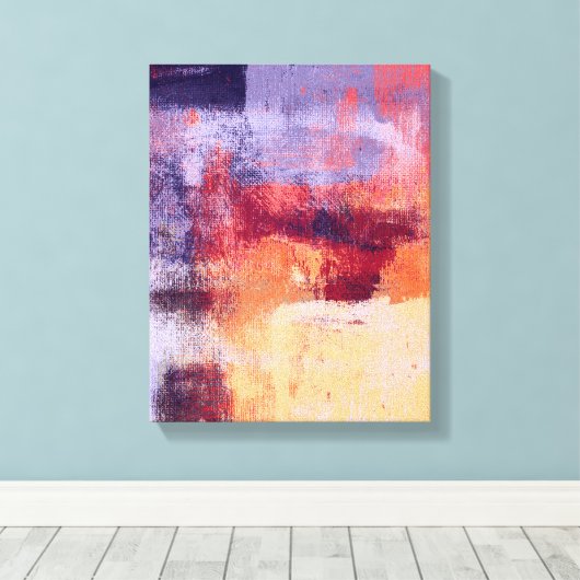Nichinan Abstract Canvas Afdruk (Insitu (Houten vloer))