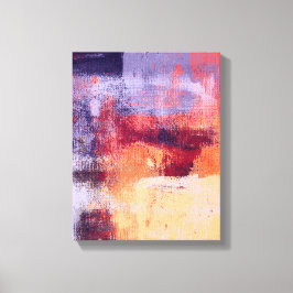 Nichinan Abstract Canvas Afdruk