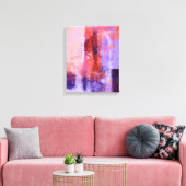 Nichinan Abstract Canvas Print (Insitu (Woonkamer))