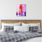 Nichinan Abstract Canvas Print (Insitu (Slaapkamer))