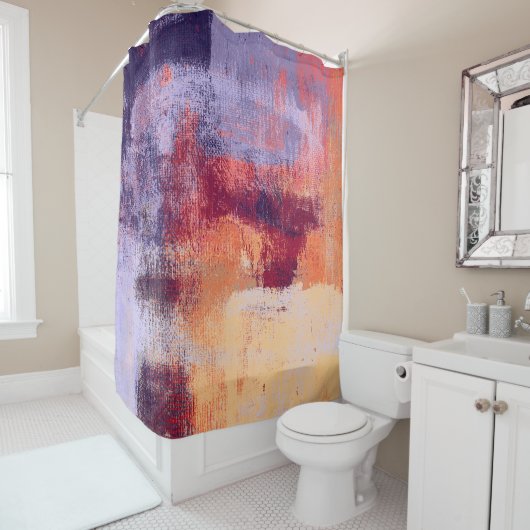 Nichinan Abstract Shower Curtain Douchegordijn (In situ)