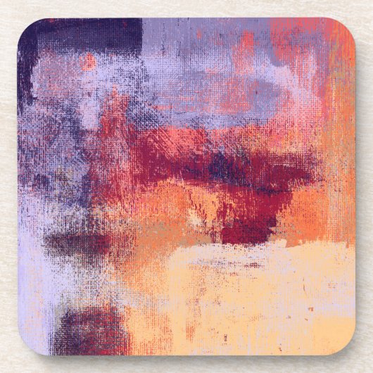 Nichinan Abstracte Drankvilt Bier Onderzetter (Voorkant)