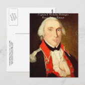 Nicholas Bittinger, Captain J. Nic. Briefkaart (Voorkant / Achterkant)