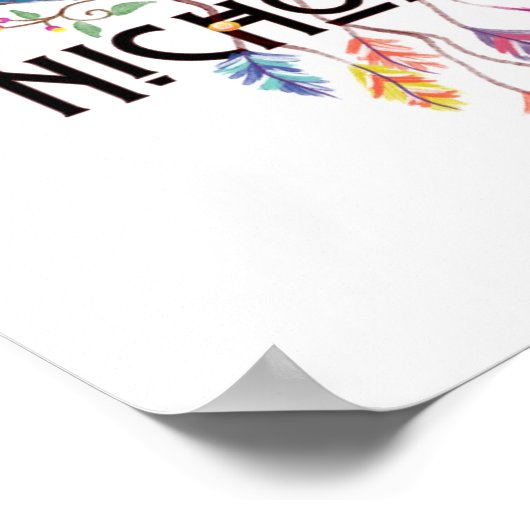 Nicholas Drocatcher Wall Art Poster (Hoek)