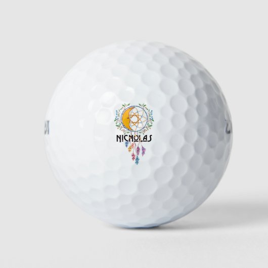 Nicholas Droomvanger Golfballen (Voorkant)