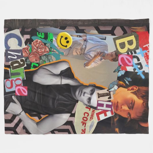 Nicholas Galitzine Fleece Deken (Voorkant (Horizontaal))