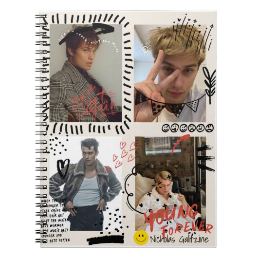 Nicholas Galitzine Notitieboek (Voorkant)