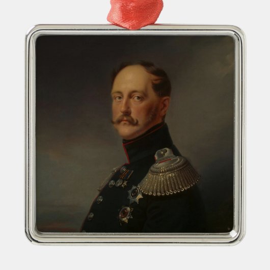Nicholas I, 1852 Metalen Ornament (Voorkant)