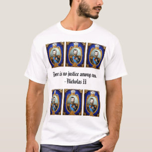 Nicholas II - Blue T-shirt