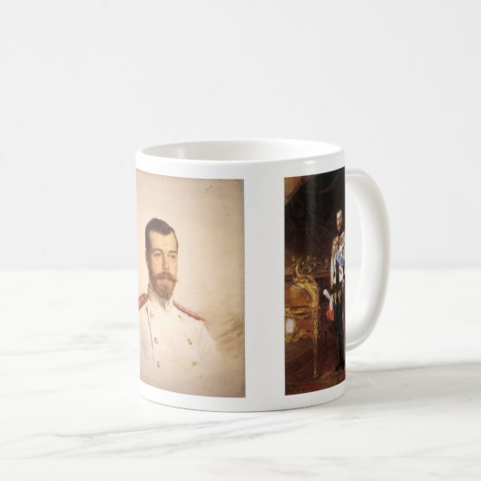 Nicholas II Koffiemok (Voorkant rechts)