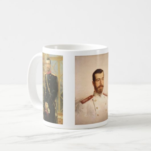 Nicholas II Koffiemok (Voorkant links)