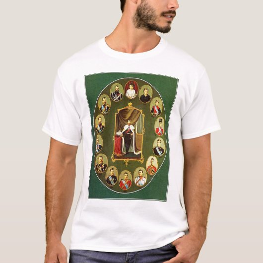 Nicholas II - Multiple T-shirt (Voorkant)