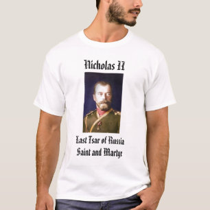 Nicholas II, Nicholas II, Laatste Tsaar van Ruslan T-shirt