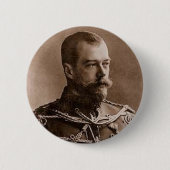 Nicholas II Ronde Button 5,7 Cm (Voorkant)