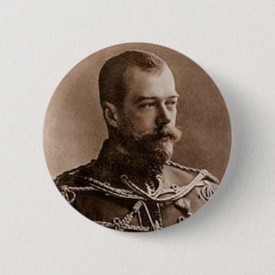 Nicholas II Ronde Button 5,7 Cm