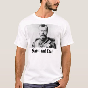 Nicholas II, Saint en Czar T-shirt