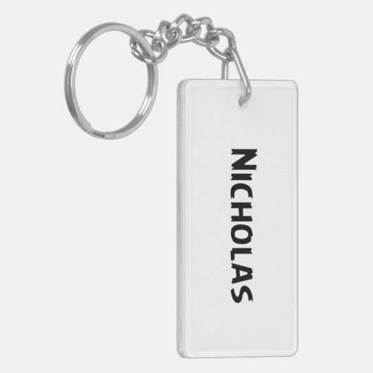 Nicholas Key Ring Sleutelhanger (Voorkant Links)