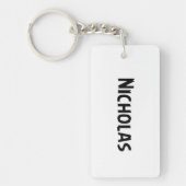 Nicholas Key Ring Sleutelhanger (Voorkant)
