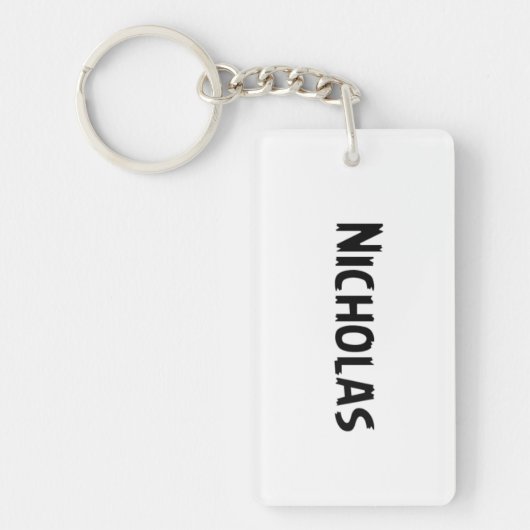 Nicholas Key Ring Sleutelhanger (Voorkant)