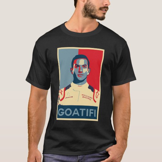 Nicholas Latifi Goatifi meme Hope Poster Style278 T-shirt (Voorkant)