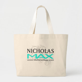 Nicholas Max Baby Blue Stamp Bag Grote Tote Bag