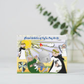 Nicholas of Winterbourne van het Briefkaart Paglia (Staand voorkant)