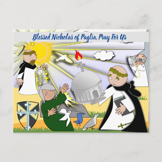 Nicholas of Winterbourne van het Briefkaart Paglia (Voorkant)