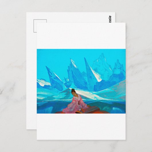 nicholas roerich briefkaart (Voorkant / Achterkant)