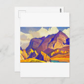 nicholas roerich briefkaart (Voorkant / Achterkant)